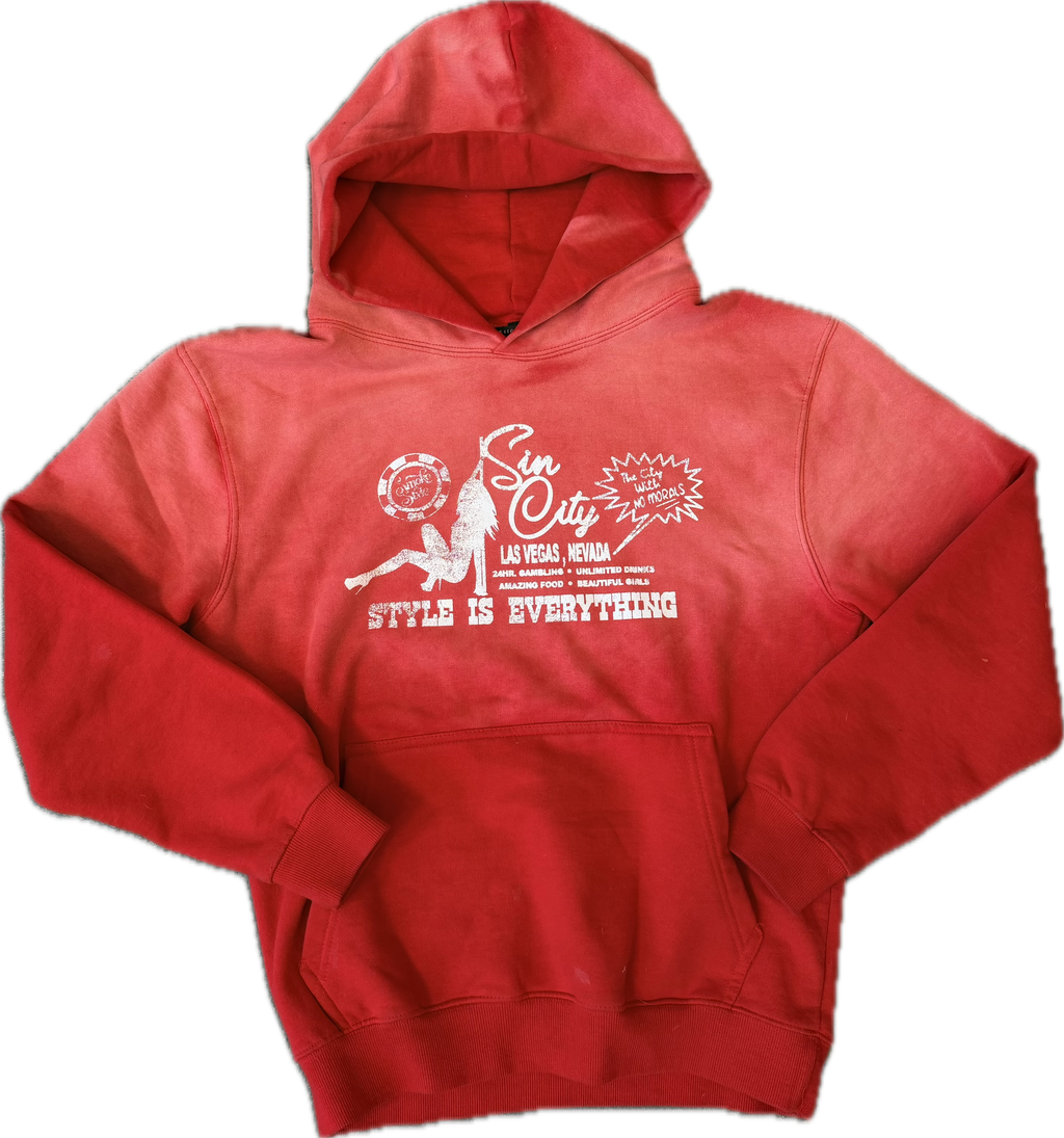 Sin City Hoodie Red